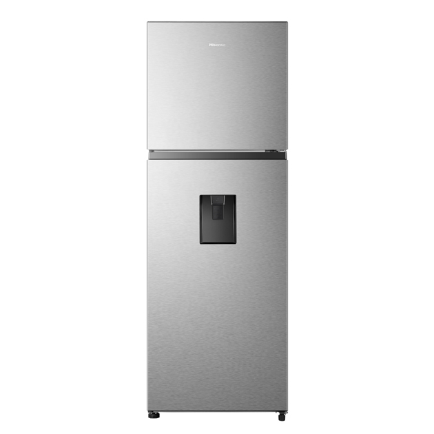 HISENSE-DOUBLE DOOR REFRIGERATOR INVERTER 326L-INOX COLOR